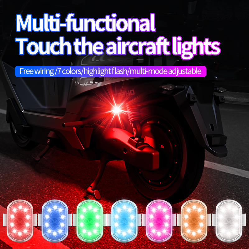 Drone Beacon Light - Drone Strobe Light, 7Colors Wireless Aircraft
