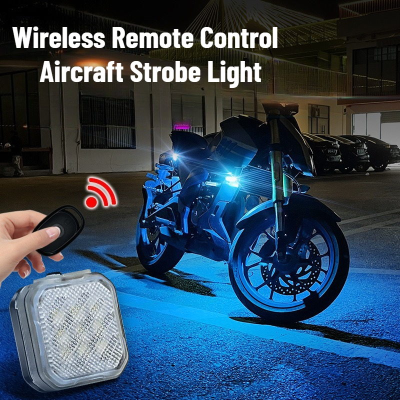 Drone Beacon Light - 2x Wireless Remote Control Strobe Light